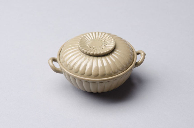 Picture of Glazed Drabware Sugar Bowl