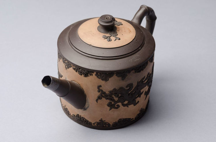 Picture of Redware Teapot and Cover
