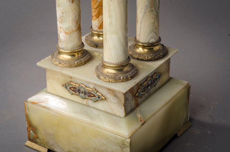 Picture of Green Onyx and Gilt-Bronze Pedestal