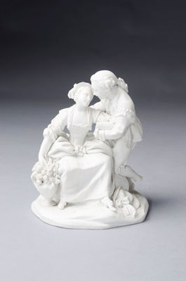 Picture of Sevres-style Bisque Figural Group