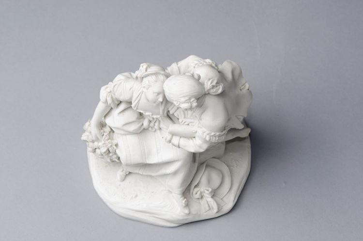 Picture of Sevres-style Bisque Figural Group