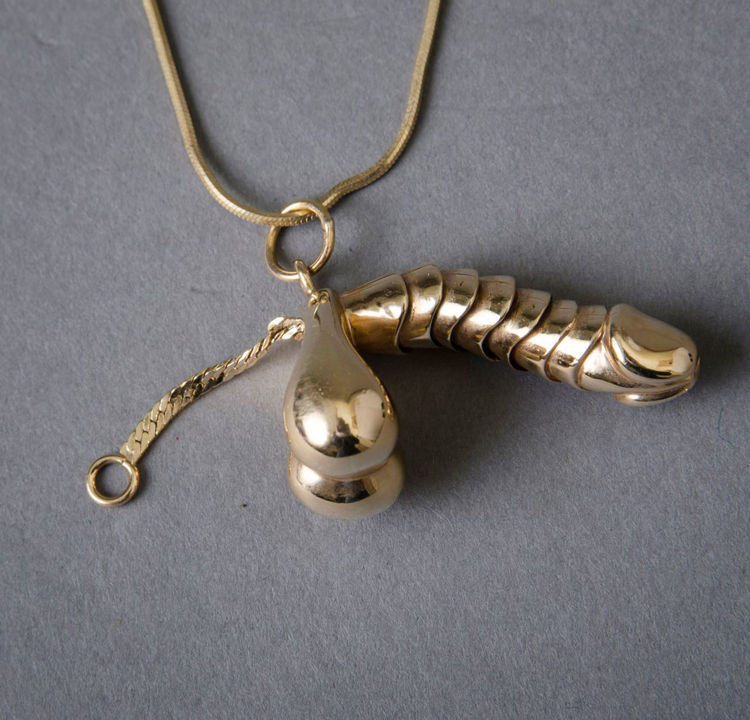 Picture of Erectable Penis Pendant Necklace