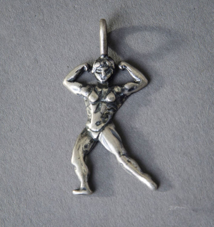Picture of Strong Muscle Woman Charm