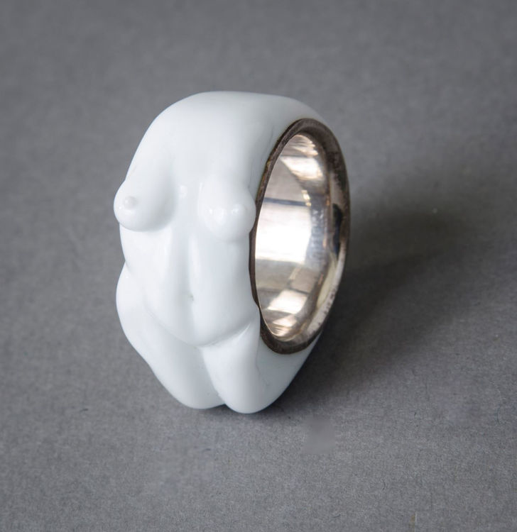 Picture of White Nude Ring