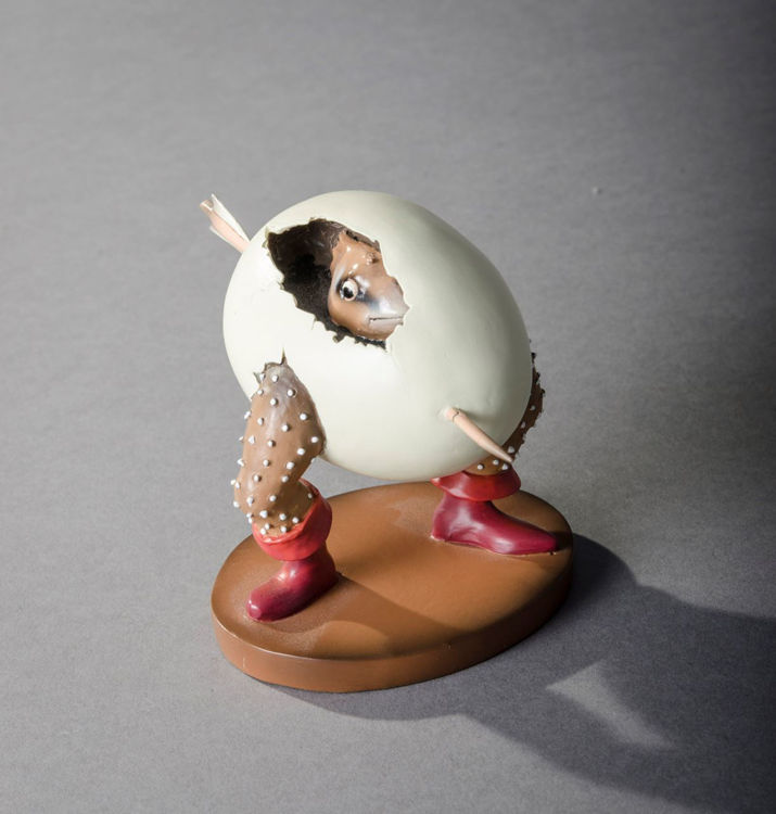 Picture of Egg Monster Bird Creature Statue