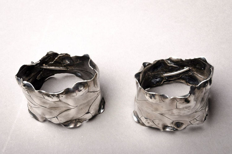 Picture of Japonesque Sterling Napkin Rings