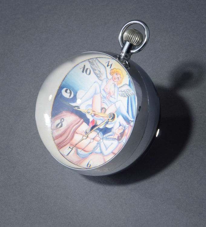 Picture of Angel Visiting Sleeping Man Ball Clock