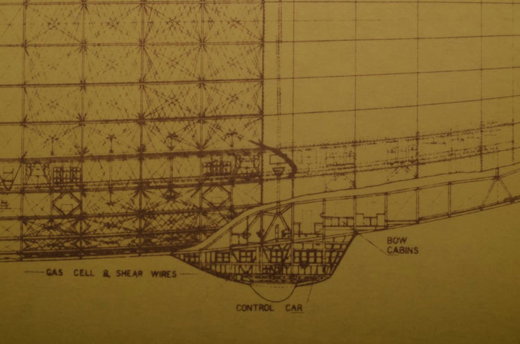 Picture of USS Akron Airship Plans