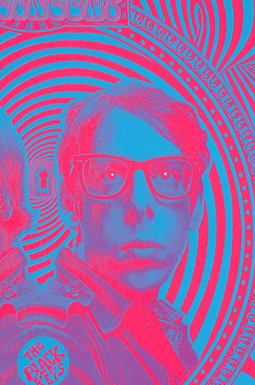 Picture of Blue Psychedelic Black Keys
