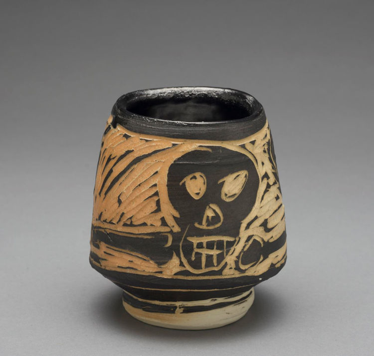 Picture of Heart and Skull Cup