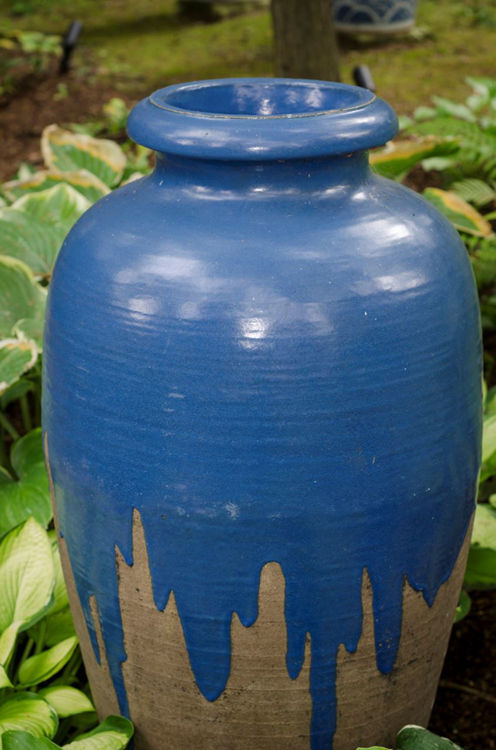 Picture of Dripping Blue Vase