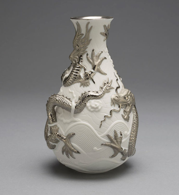 Picture of Dragons Bud Vase