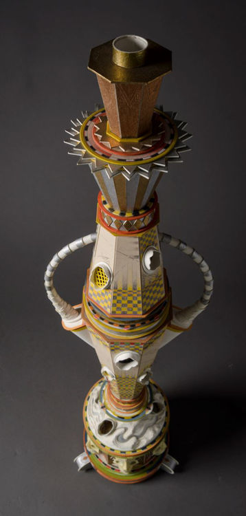 Picture of Paper Constructed Candlestick
