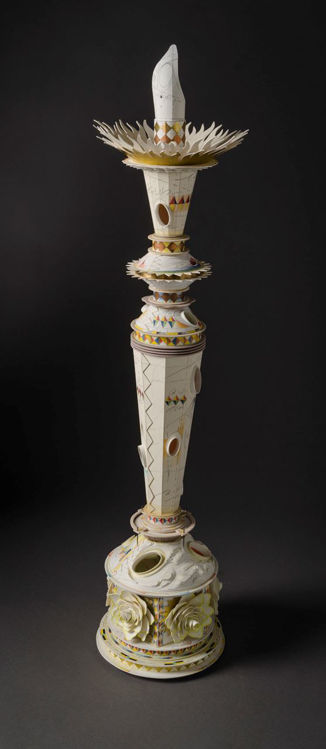 Picture of Paper Constructed Candlestick