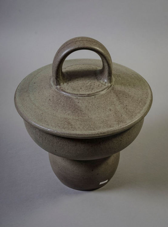 Picture of Footed Ceramic Jar