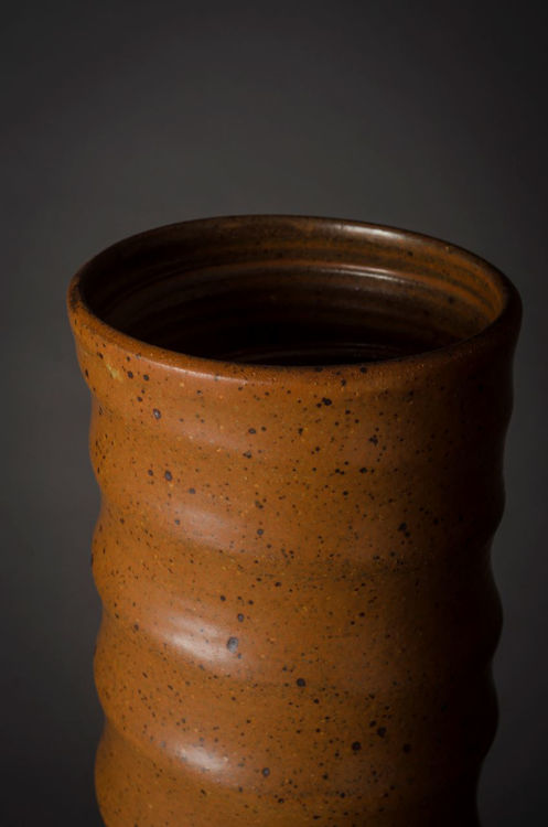 Picture of Large Glazed Thrown Stoneware Vessel
