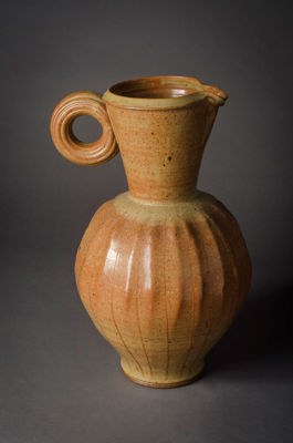 Picture of Glazed Thrown Stoneware Vessel