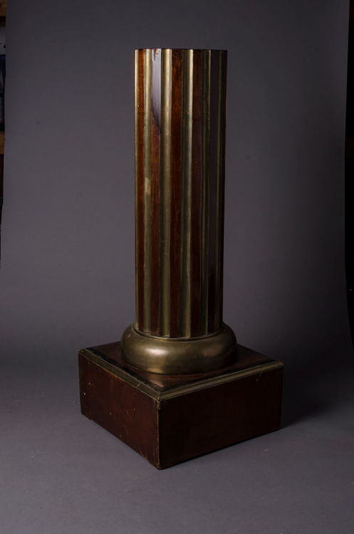 Picture of Brass Mounted Mahogany Pedestal