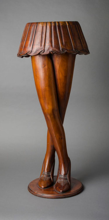 Picture of Lady's Skirt and Legs Plant Stand
