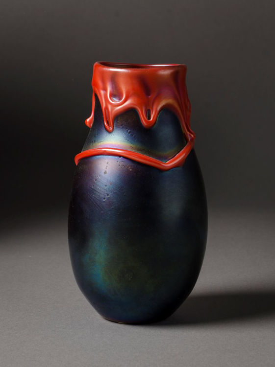 Picture of Red Lava Vase