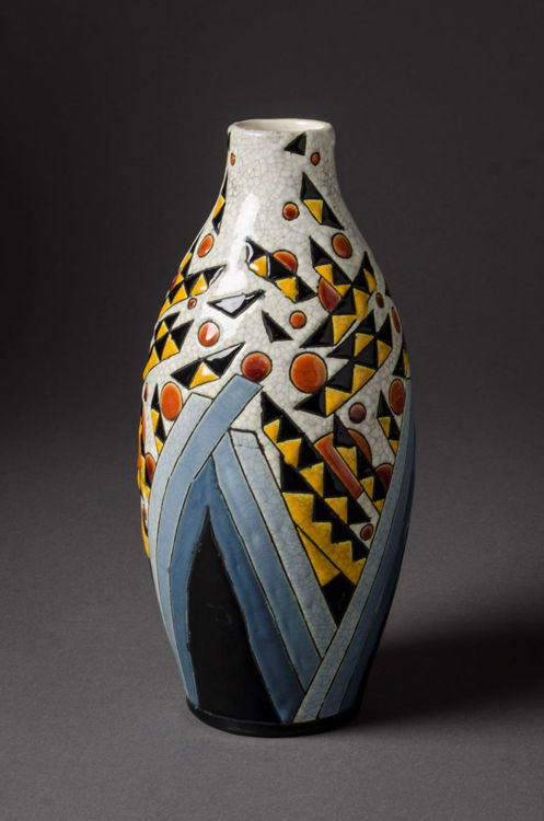 Picture of Belgium Enamel Glazed Vase