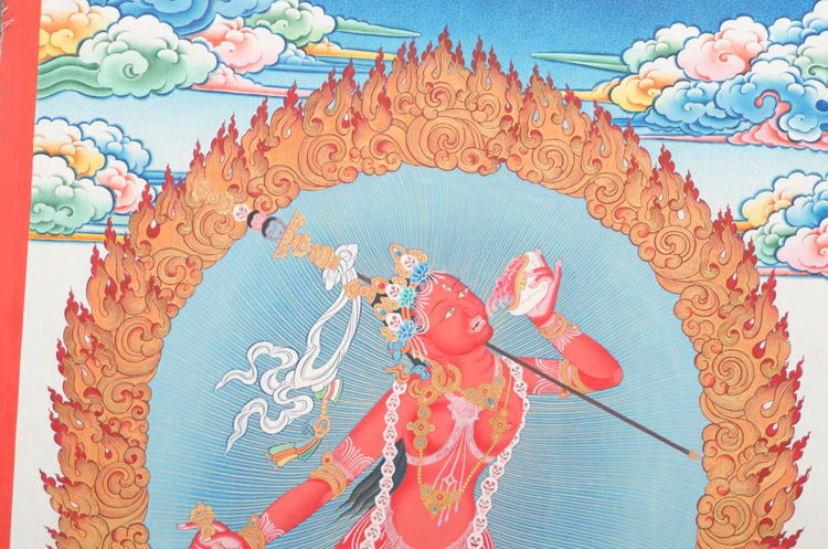 Picture of Bhairava Thangka